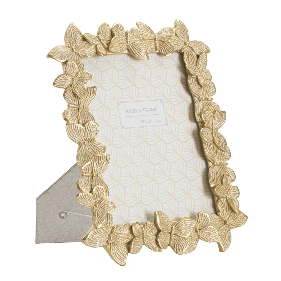 RAMKA FARFALLE GLOD 22,3X2,3X27,8 cm (WYMIAR WEWNĘTRZNY 15X20 cm) MIN 2